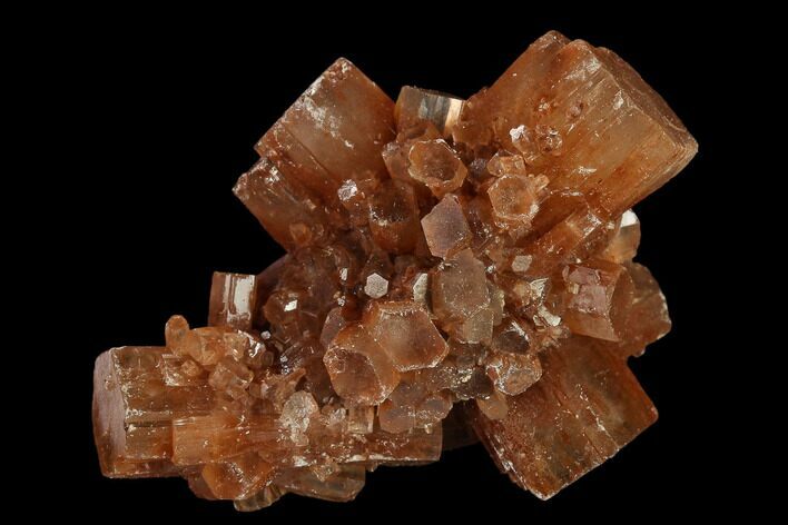 Aragonite Twinned Crystal Cluster - Morocco #134916